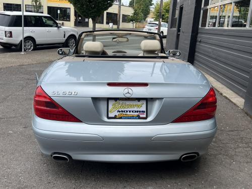 2004 MERCEDES BENZ SL500