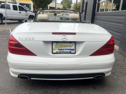 2005 MERCEDES BENZ SL 500