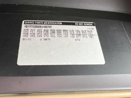 1999 CHEVROLET Corvette