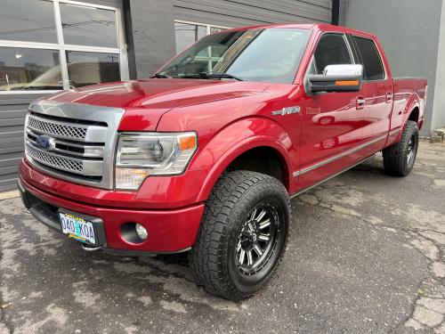 2013 FORD F150 4X4 Supercrew Platinum